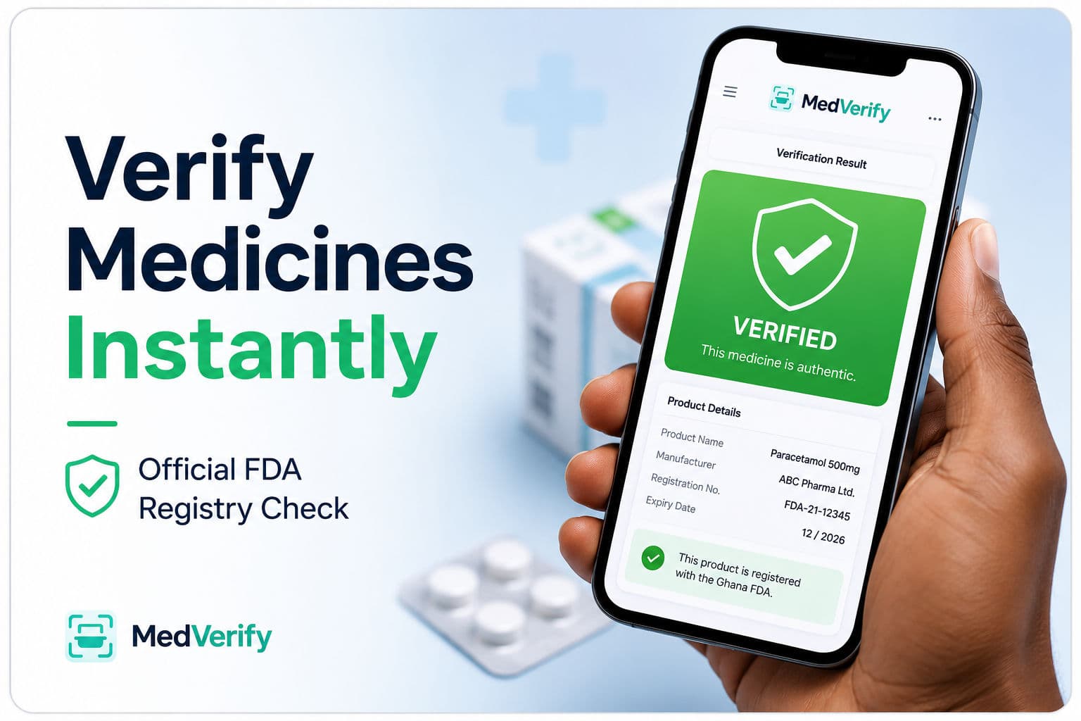MedVerify product preview